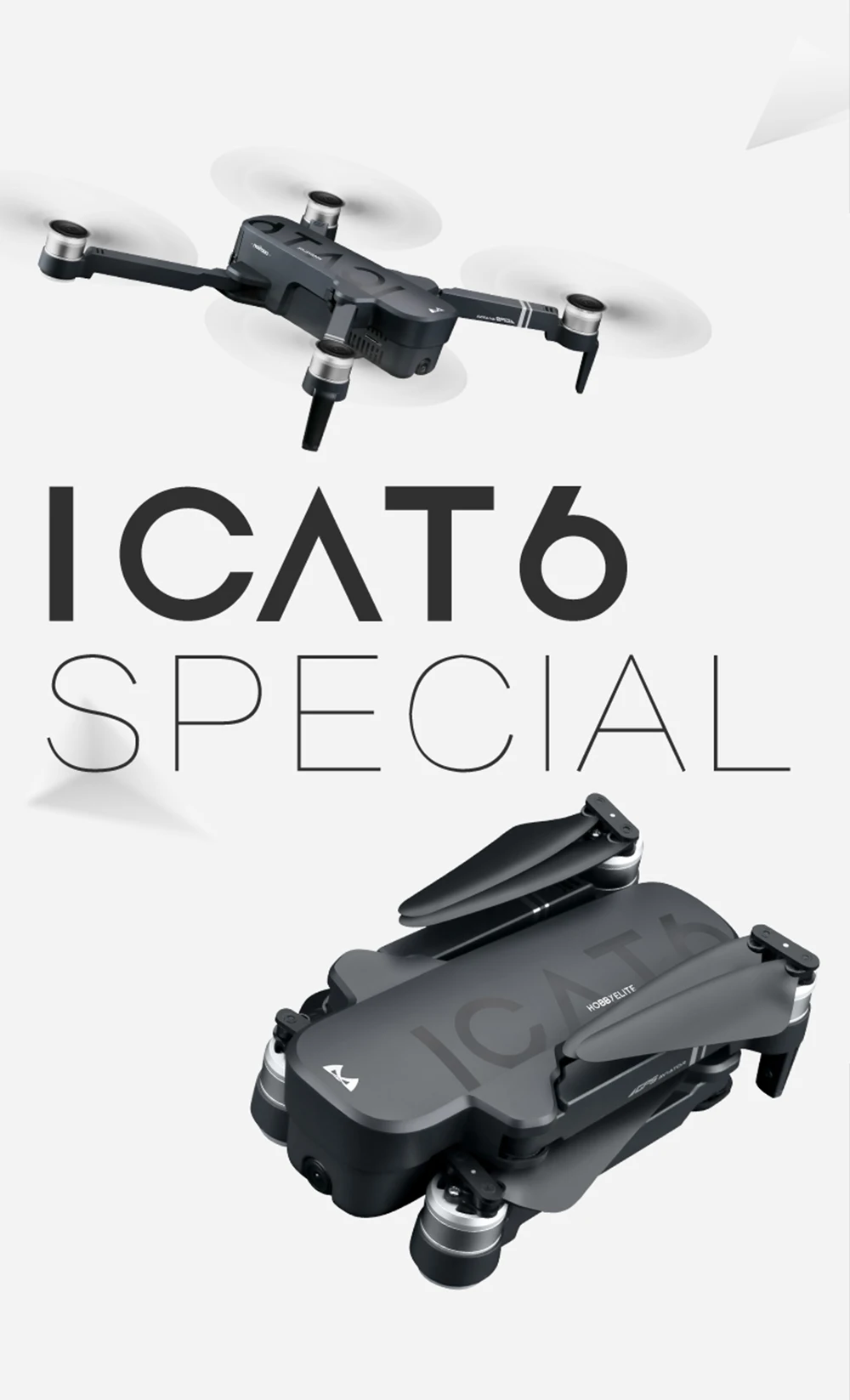 ICAT6 игрушки Дрон 4k дроны gps с камерой HD rc вертолет Профессиональный Дрон Селфи