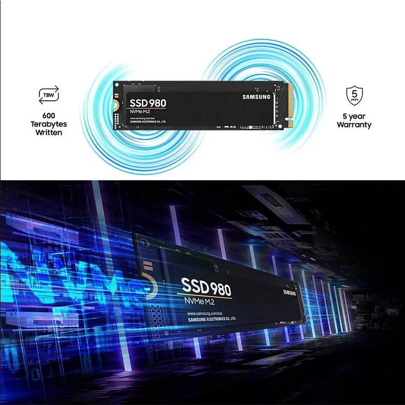Внутренний жесткий диск SAMSUNG SSD M.2 1 ТБ M 2 PRO nvme 250 ГБ 500 Гб 980 pro NVMe M2 2280 TLC PCIe Gen 3 0x4 |