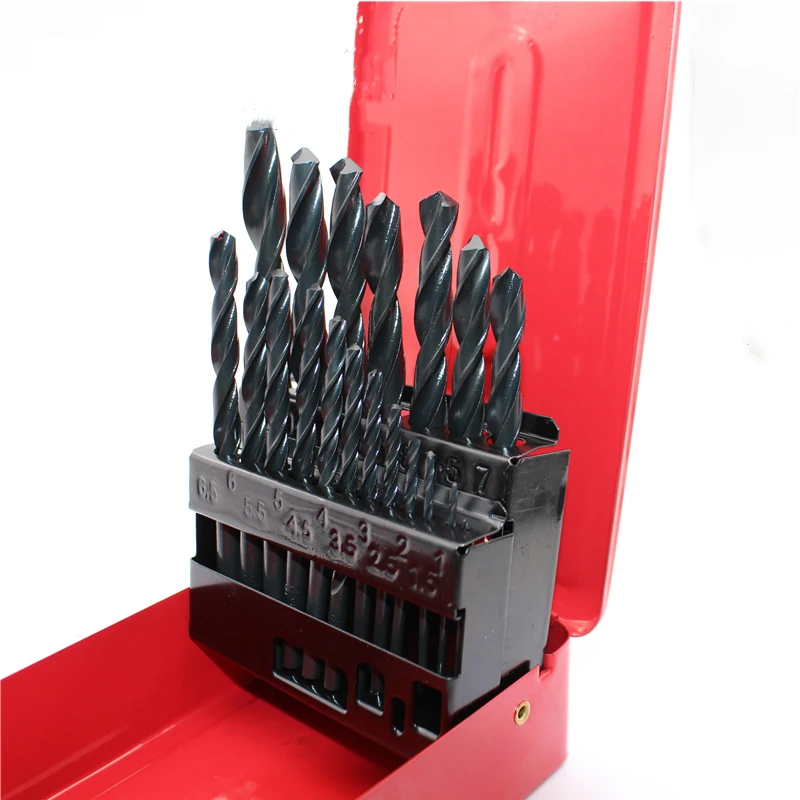 Высококачественные закрученные сверла HSS 19 шт. маленькие диаметры 1 0 10 мм Набор