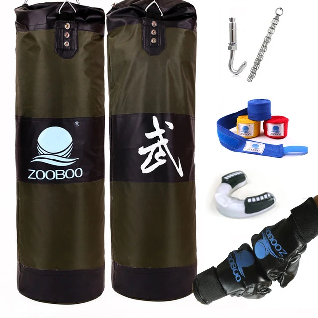 100 см тренировочный фитнес ММА боксерский Пробивной Мешок Спортивный Песочник