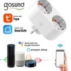 Смарт-розетка Gosund с поддержкой Wi-Fi и управлением через приложение Smart LifeTuya