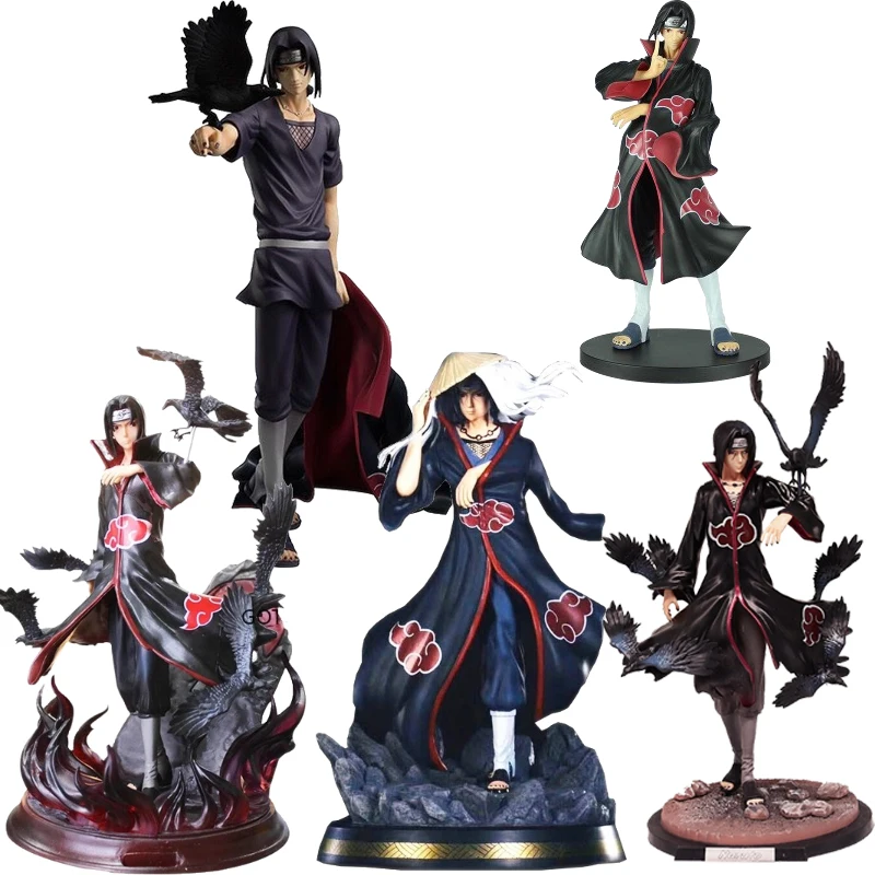 Экшн фигурка 33 см масштаб 1/7 GK Shippuden Uchiha Itachi версия статуя ручной работы ПВХ для