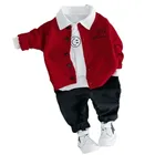 Детский хлопковый спортивный костюм, куртка, футболка, штаны, 3 шт.компл.