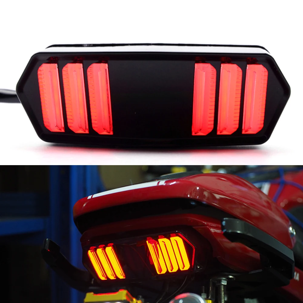 Светодиодный задний фонарь для мотоцикла Honda MSX125 CBR650F CTX700 CTX700N предупреждающий
