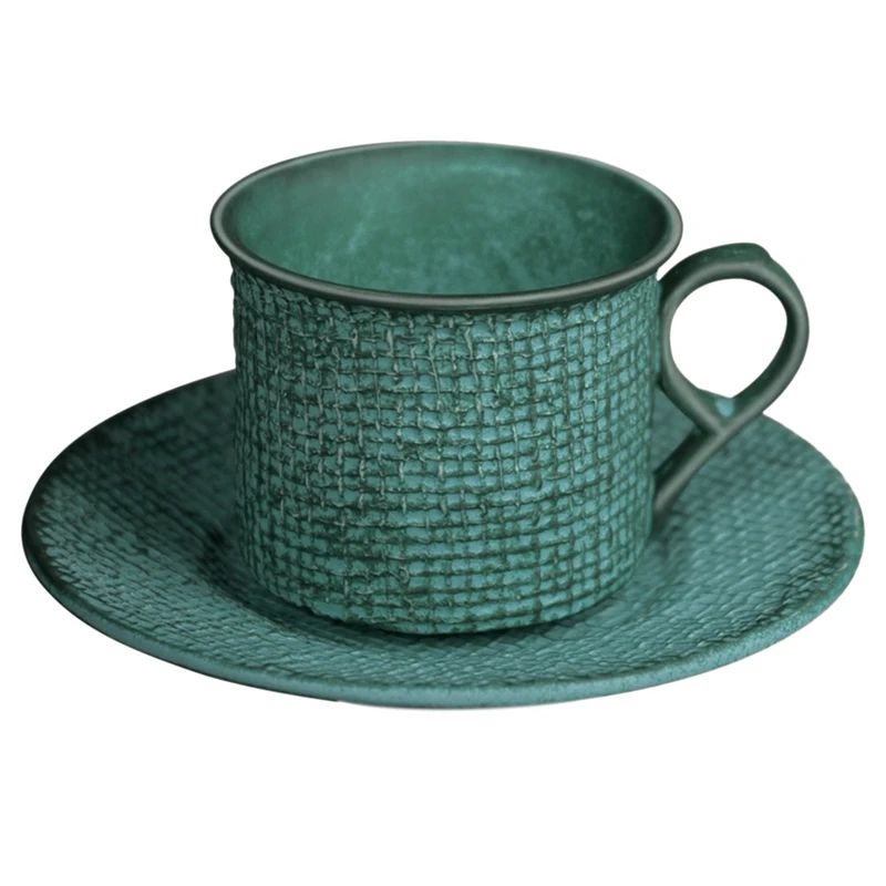 Японская Классическая винтажная чашка и блюдца керамика простой стиль