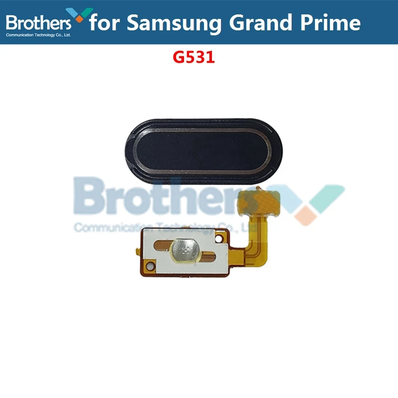 Домашний гибкий кабель для samsung Grand Prime G530 G531 SM-G530 G530H G531H G531F домашняя кнопка гибкий кабель для телефона запасная часть - Цвет: G531Black ButtonFlex