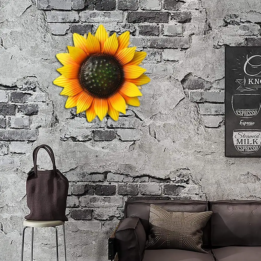 

Welcome Sign Handicrafts Metal Sunflower Front Door Decor Sign Door Wall Porch Cafe Hanging Rustic Shop For Door Bar Porch I1N1