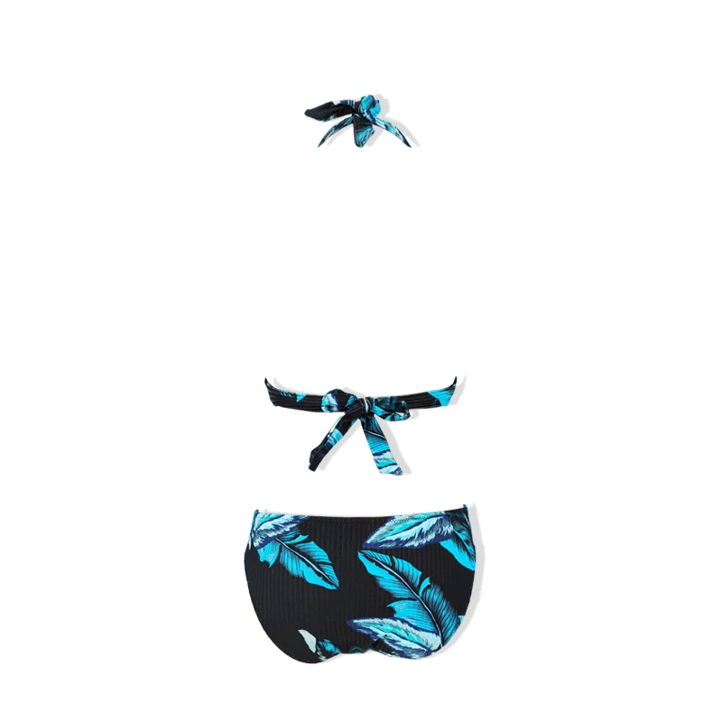 

2020 New Ins Style Special Fabric Split Strap Ladies Swimsuit Swimming Suit for Women Swimsuit Women Bikini