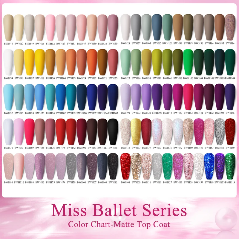 BORN PRETTY 1 бутылка 7 мл Miss Ballet серия Розовый Фиолетовый Синий гель лак для ногтей 114