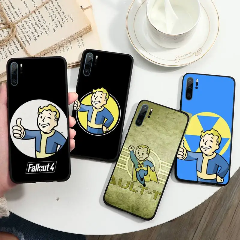 

Black Isle Studios game Fallout Phone Cases For Huawei P40 P20 P30 lite Pro P Smart 2019 Mate 40 20 10 Lite Pro Nova 5t