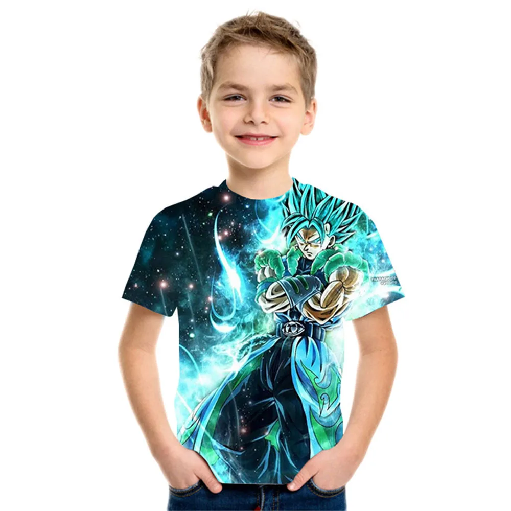 

Summer New fashion Cartoon anime Kid 3D T -Shirt Children Cartoon Cute Printed Harajuku Tee Shirts T Shirt For Boys/ Girls