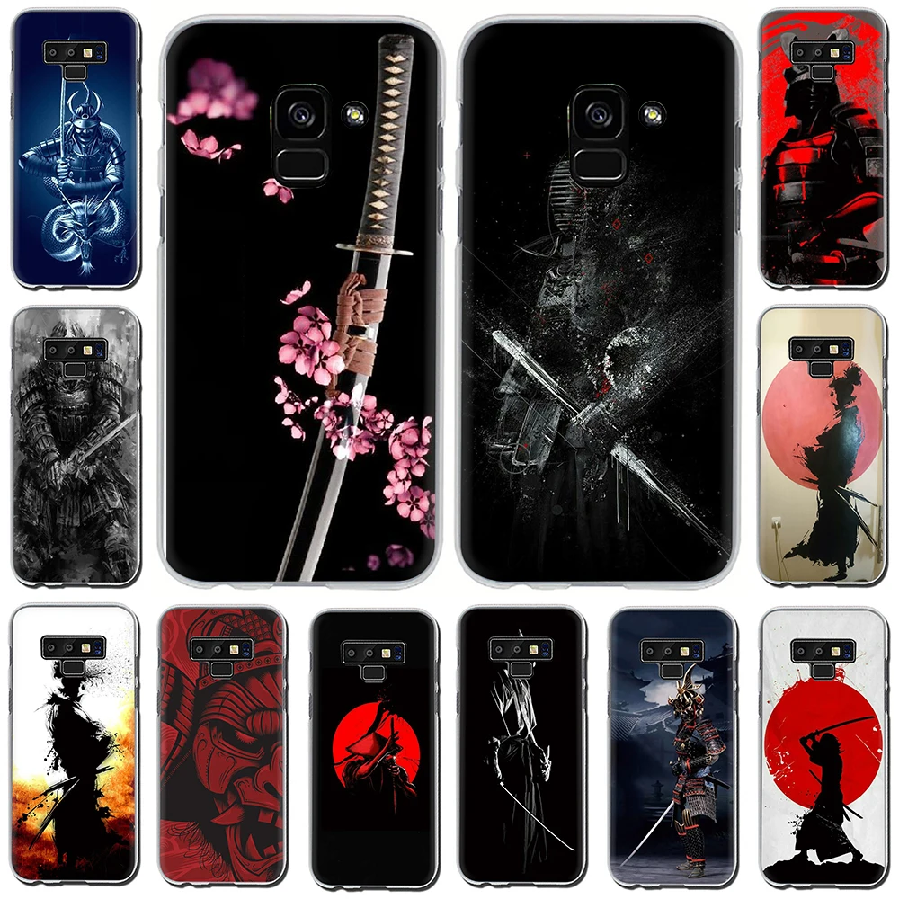 Жесткий чехол для телефона Samurai Warrior Japan soldier Samsung Galaxy A2 Core A20E A70S J4 J7 J8 2018 J6 Plus Prime |