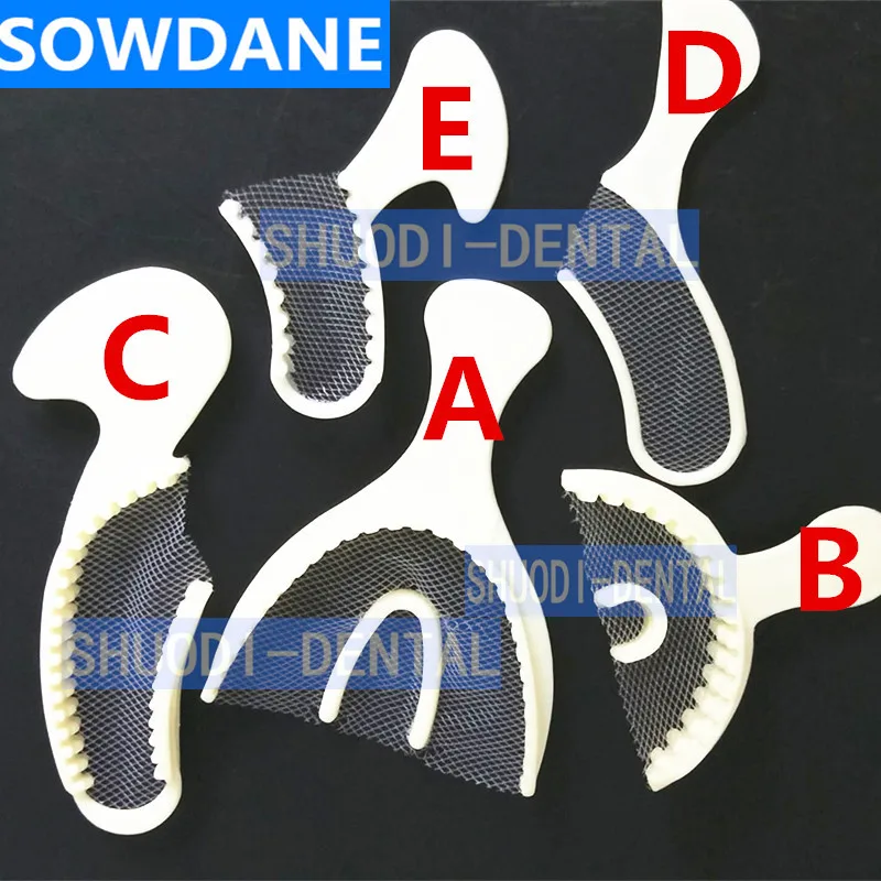 Стоматологический слепочный поддон с сеткой оттискная ложка 3 в 1