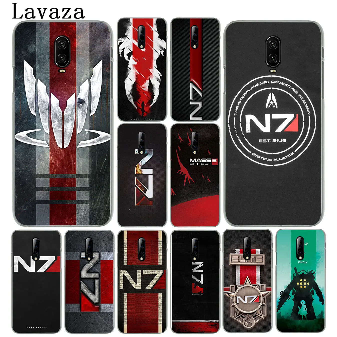 Жесткий пластиковый Чехол для мобильного телефона N7 Mass Effect Oneplus 7 7T Pro 6 6T 5 5T 7Pro One