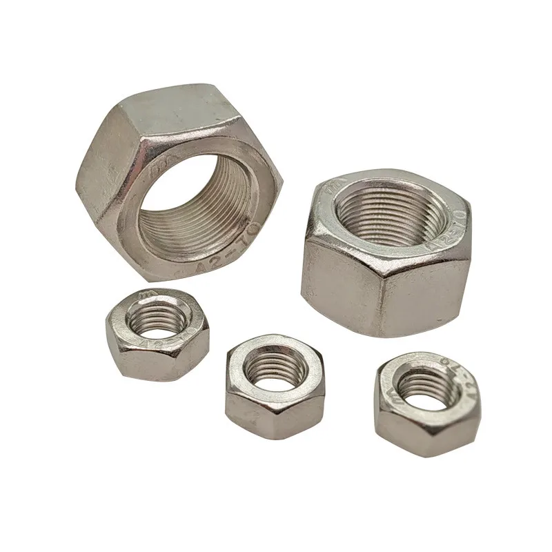 Гайка из нержавеющей стали 304 гайка с обратной резьбой шестигранная гайки левыми