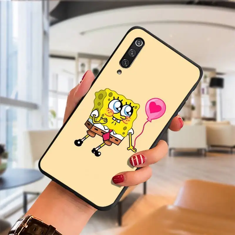 

Cartoon Sponges Cute Bob Phone Case For SamsungA 51 6 71 8 9 10 20 40 50 70 20s 30 10 plus 2018 Cover Fundas Coque