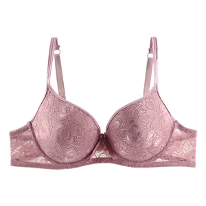 Beauwear 75B 80B 85B 85C 90C 95C 100C 105C 110C 115C сексуальный бюстгальтер большого размера пуш-ап бюстгальтер Пушап для женщин большие размеры чашечки кружевное женское белье - Цвет: Purple