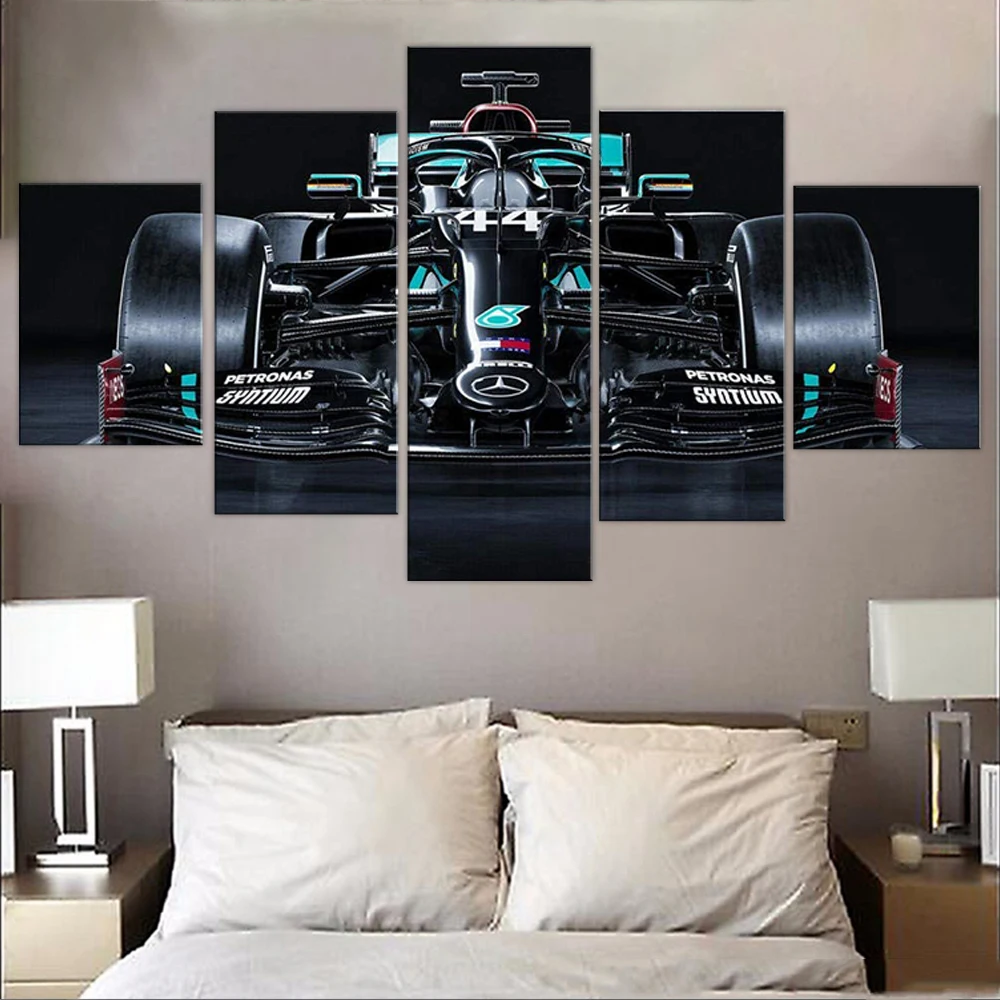 5 шт. настенные картины AMG Formula 1 W11 без рамки|Рисование и каллиграфия| |