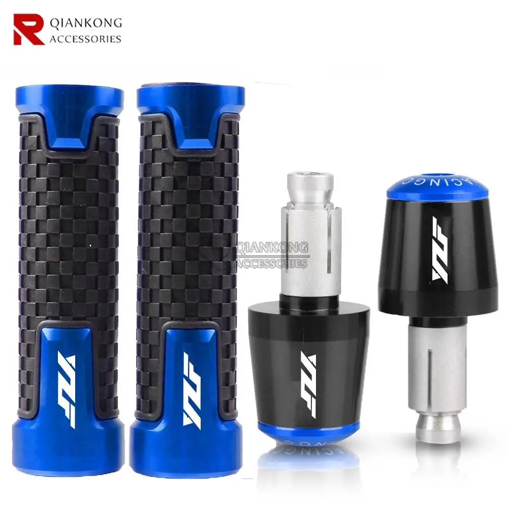 

For Yamaha YZFR1 R1M R1S 2015-2020 2019 2018 2017 2016 7/8" 22MM Motorcycle Accessories Handle Bar End Cap Handlebar Hand Grips
