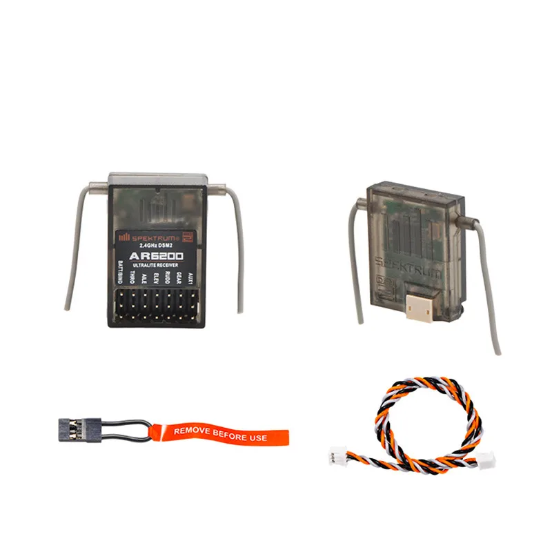 Приемник DSM2 Spektrum AR6200 2 4 ГГц 6-канальный приемник со спутниками для DX6i DX7 DX8 DX9 JR DSX6 DSX9