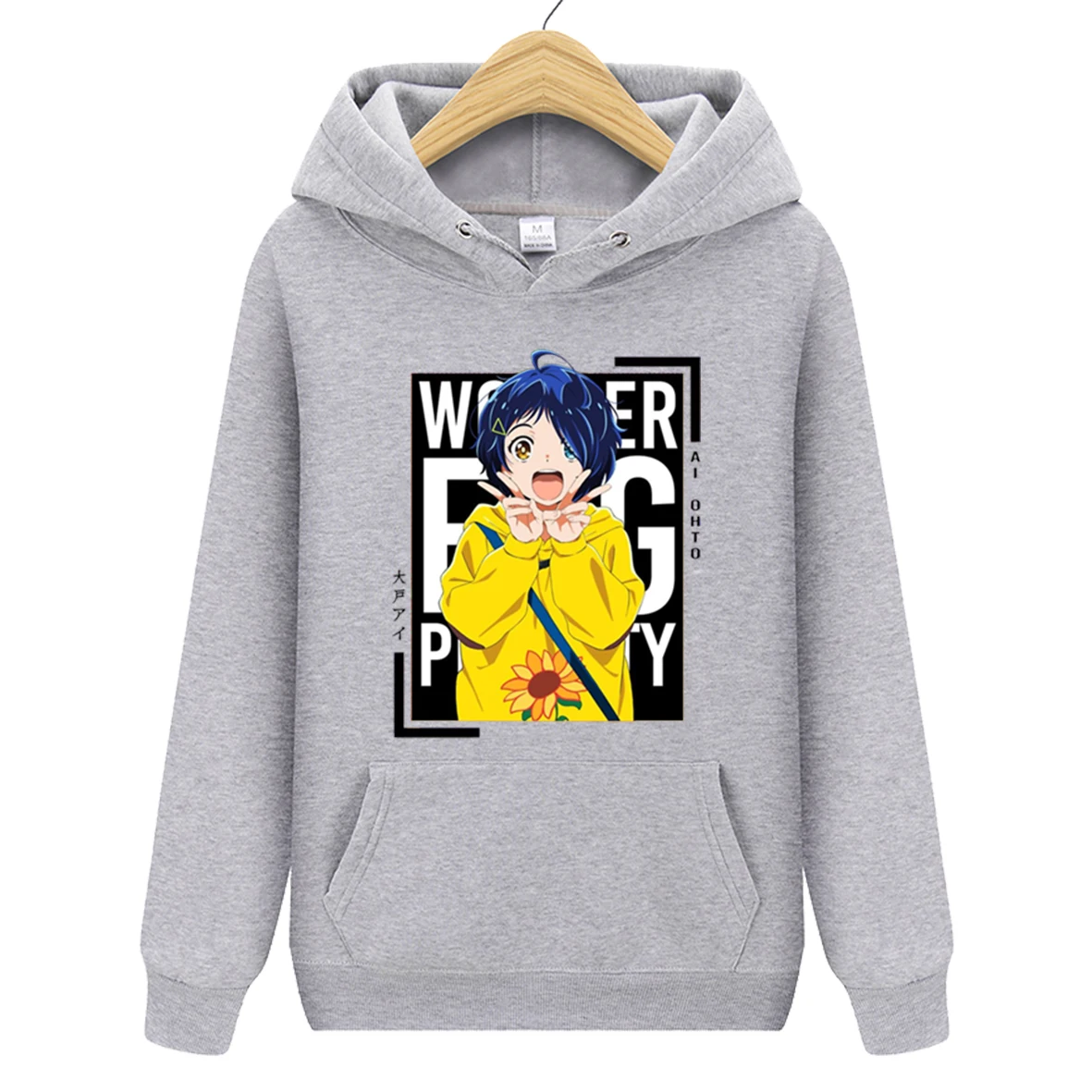 

Wonder Egg Priority Anime Hoodies Women Korean Tops Oversized Sweatshirt Aesthetic Kawaii Clothes Long Sleeve Cute Streetwear Ai