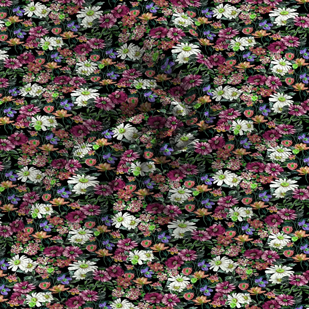 

50*145cm Flower Animal Print Bullet Liverpool Fabric Quilting Patchwork Cloth Dress Puppet Garment Tissue Material Doll,1Yc12387
