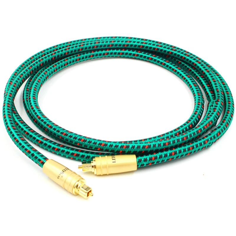 

Цифровой оптоволоконный кабель Audiophiler, цифровые аудио-и видеокабели Hi-Fi 5.1DTS, декодирование Вечерние