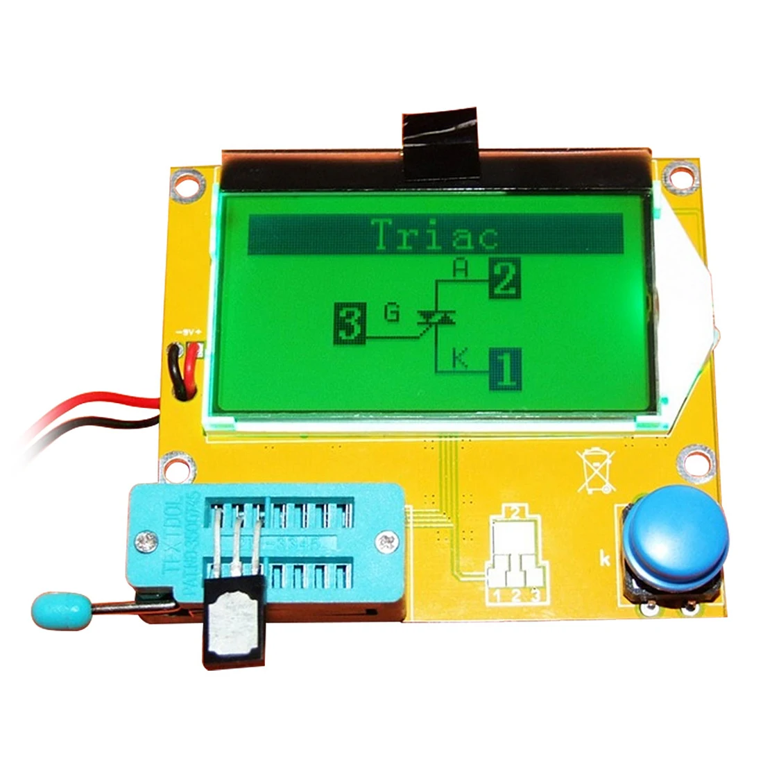 Диодный транзистор с емкостью ESR счетчик SCR Mega328 цифровой тестер транзисторов MOS /