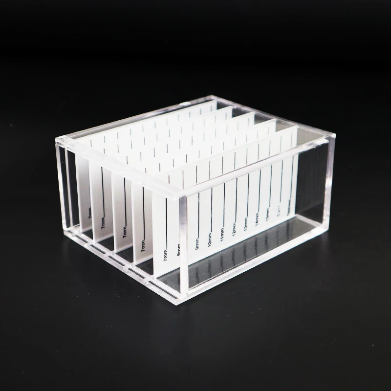 Коробка для хранения ресниц 5 слоев органайзер макияжа поддоны клея накладных