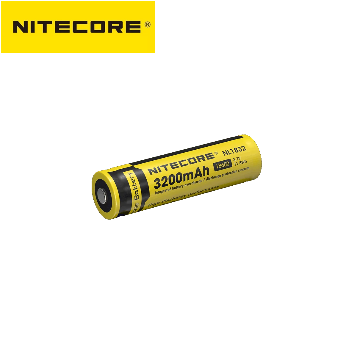 Аккумуляторная батарея Nitecore NL1834 NL1832 NL1826 NL1823 18650 3 7 в литий-ионная максимальная