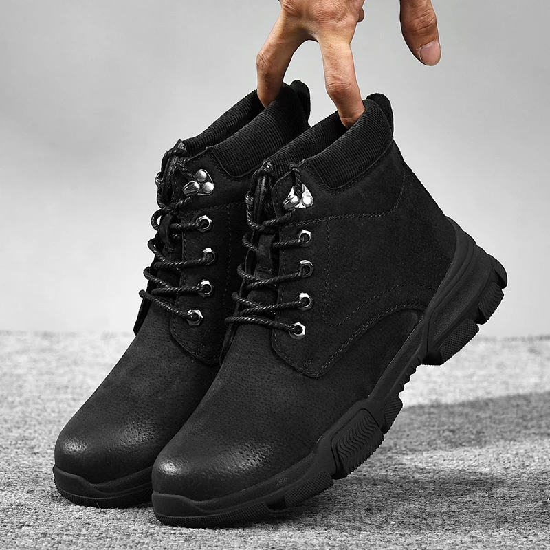 

Black Casual Shoes Casual Shoes Man Fashion Sports Leather Mens Men Sneakers Zapatos Casuales Para Hombre Boots De