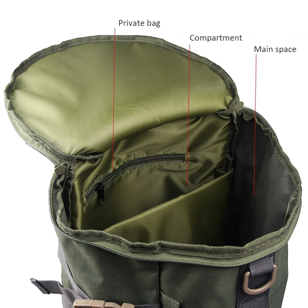 

23L Fishing Lures Gear Storage Bag Single Crossbody Bags Fishing Bag Rainproof Folding Outdoor Storage Oxford Pouch