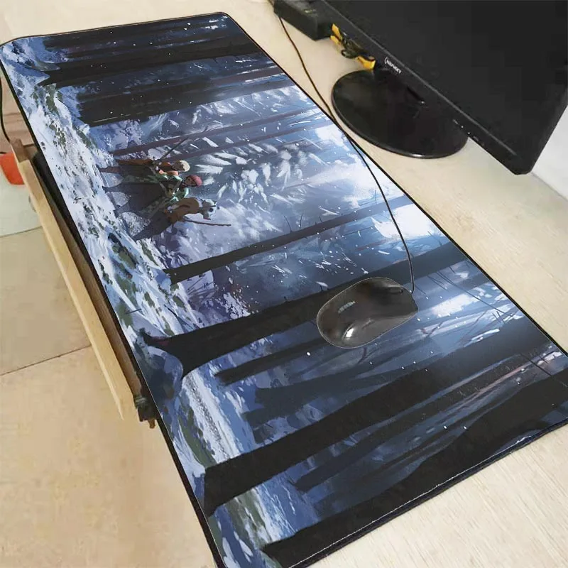 XGZ демон убийца Kimetsu без Yaiba лес коврик для мыши игровой Мышь Pad игровые аниме пэд