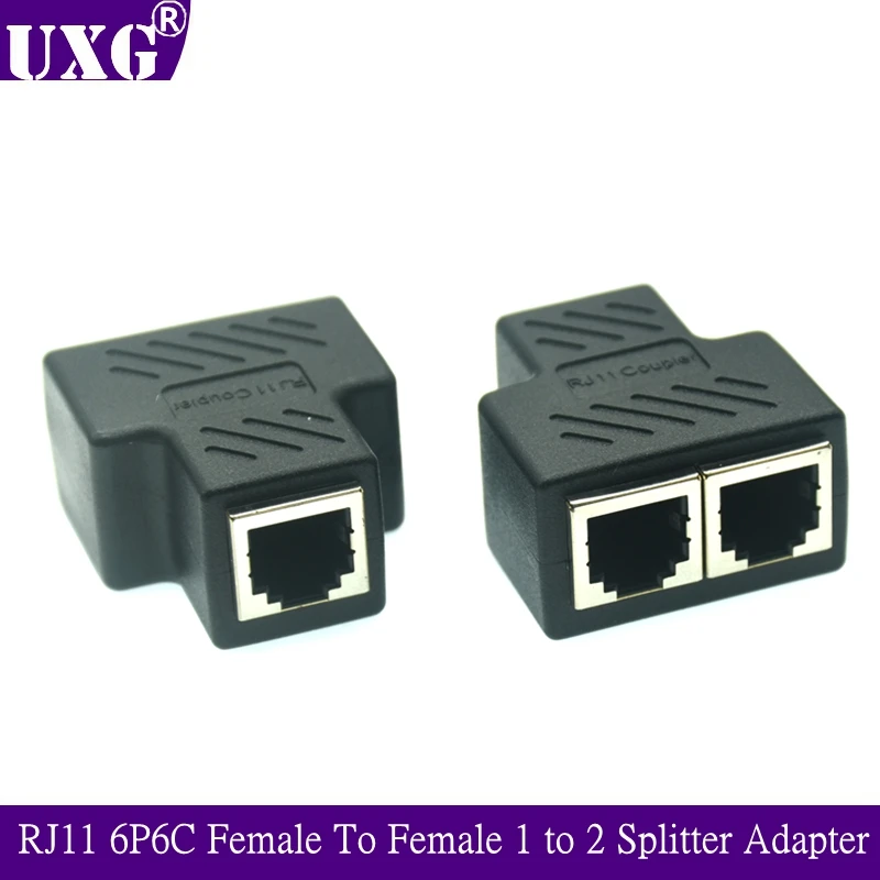 1 шт. RJ11 6P6C 6P4C 6P2C женский отклонения в размерах на 1-2 разветвитель PCB соединение