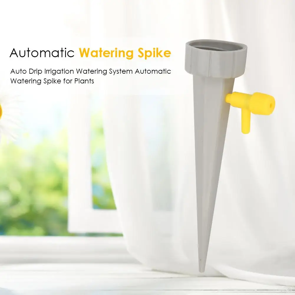 

Watering Spikes System Automatic Self-contained Plant Bottle Drip Irrigation Watering System for Plants Flower Indoor Household