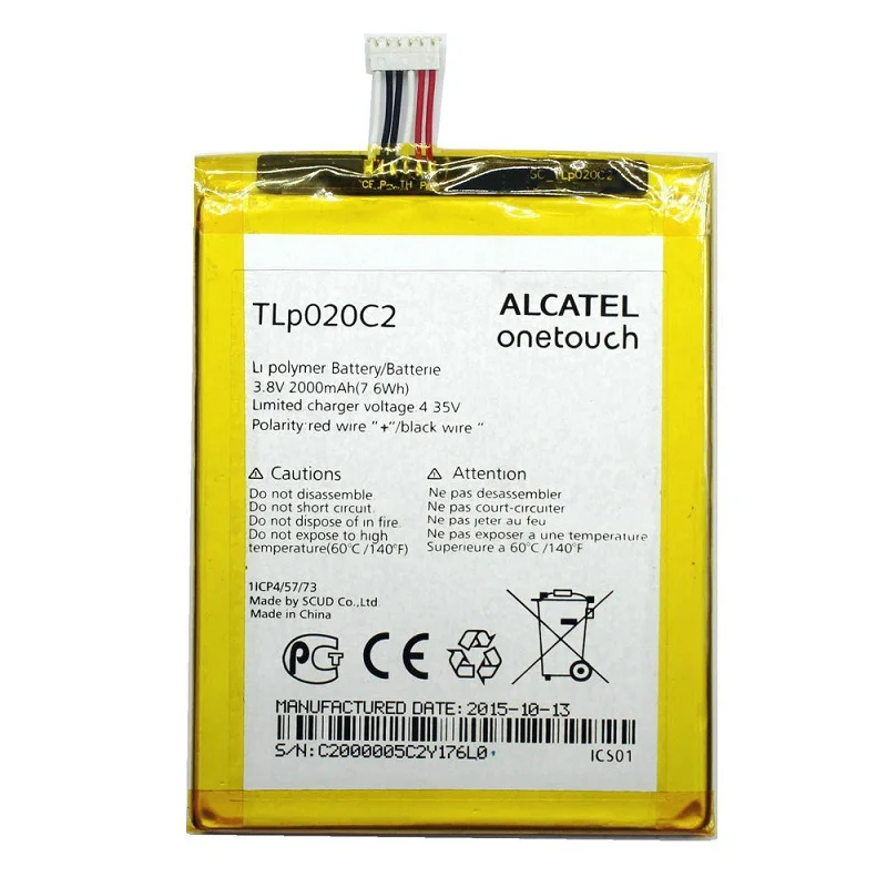 

Аккумулятор TLP020C2 для Alcatel Idol x1s 6034R S950 Idol x 6037y 6040x6032 TCL S950 аккумулятор 2000 мАч