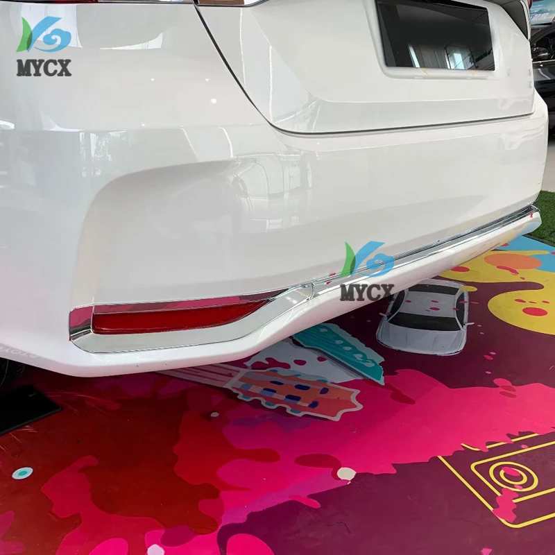 Подходит для Toyota Corolla E210 Sedan автомобильный Стайлинг хромированная крышка заднего бампера декоративная накладка 1 шт. авто аксессуары