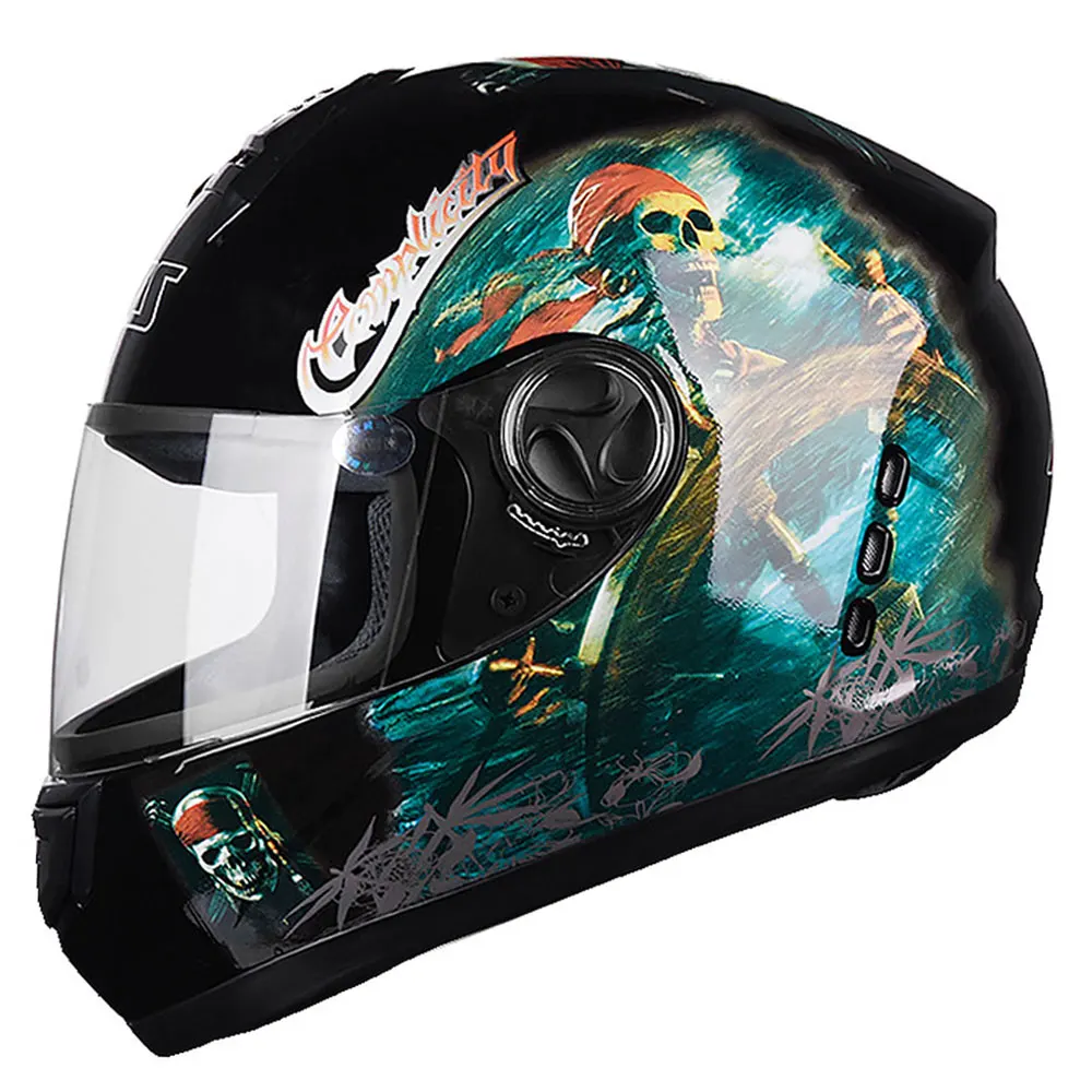 

AIS Helmet Motorcycle Full Face Cascos Para Moto ABS Material Motorbike Motocross Helmet Casco Moto With Removeable Linner