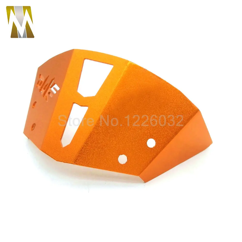 Для KTM DUKE 125 200 DUKE 390 2013- CNC лобовое стекло ветровой экран верхняя фара Верхнее Крепление крышка панель обтекатель экран оранжевый