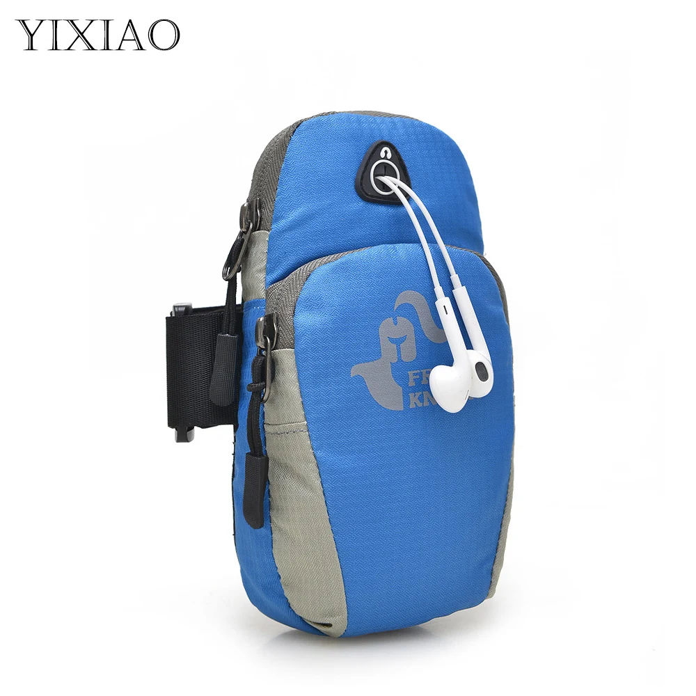 

YIXIAO Sport Running ArmBand Bag For Men Women Fit Phone Below 6inch Waterproof Wrist Pack Cycling Jogging Arm Band Pouch
