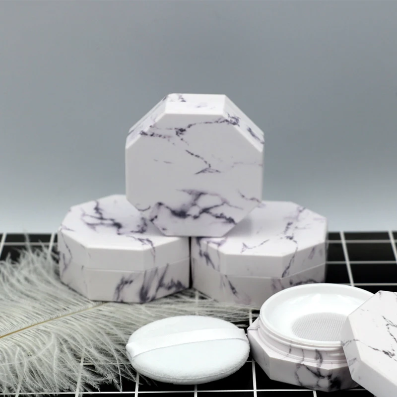 1 шт. новая свободная банка для порошка с ситом Косметический Пластиковый Чехол