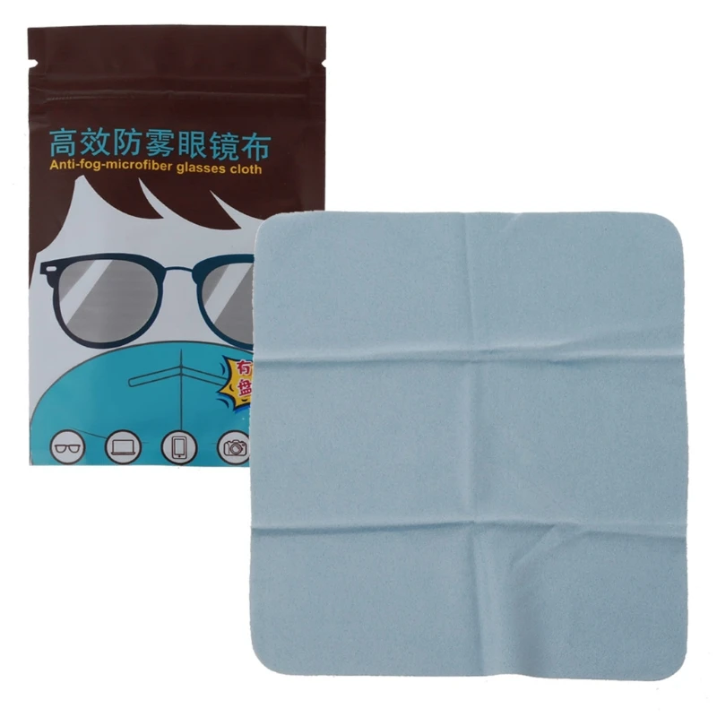 

50Pcs Anti-Fog Wipes for Glasses Pre-moistened Antifog Lens Wipe Individually Wrapped Disposable Defogger Eyeglass Wipes