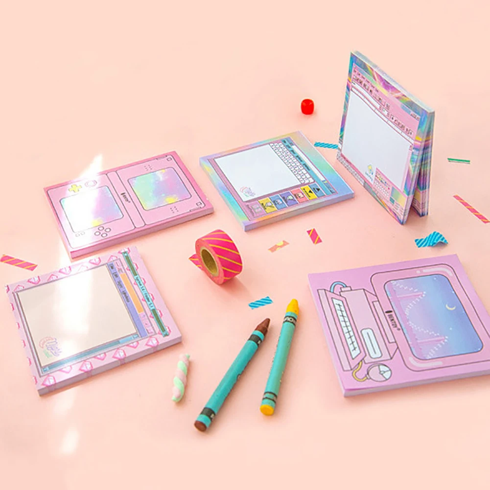 Блокнот для заметок креативный компьютерный дизайн игра Девушка сердце N Times