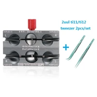 masterxu maant earpods repair alignment fixing fixture p1 with 2uul ti11 ti12 titanium tweezer