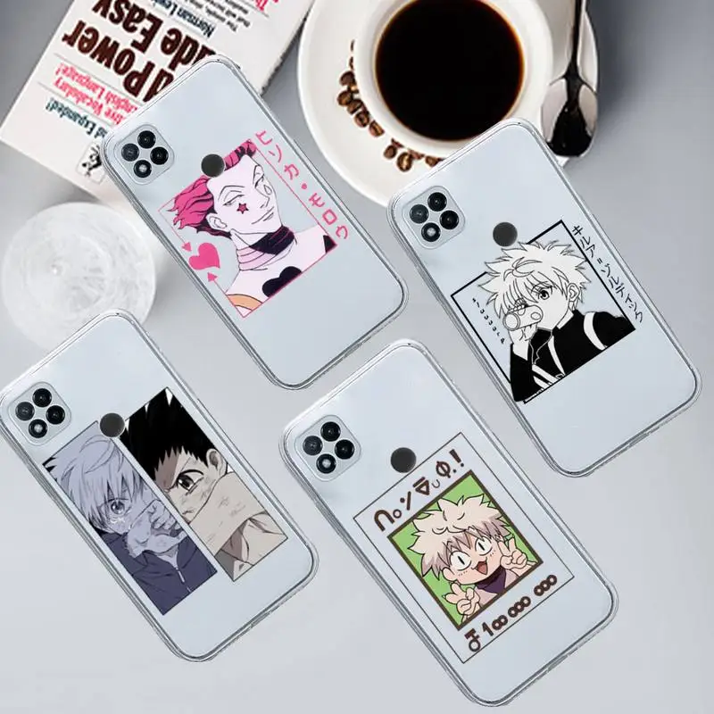 

Hunter X Killua Zoldyck Anime Phone Case Transparent for Xiaomi redmi note 8 9 10 11 t lite pro ultra mix 4 k40