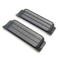 2pcs car air vent cover under the seat for tesla model 3 2017 2020 air conditioner dust blocking grille outlet protector