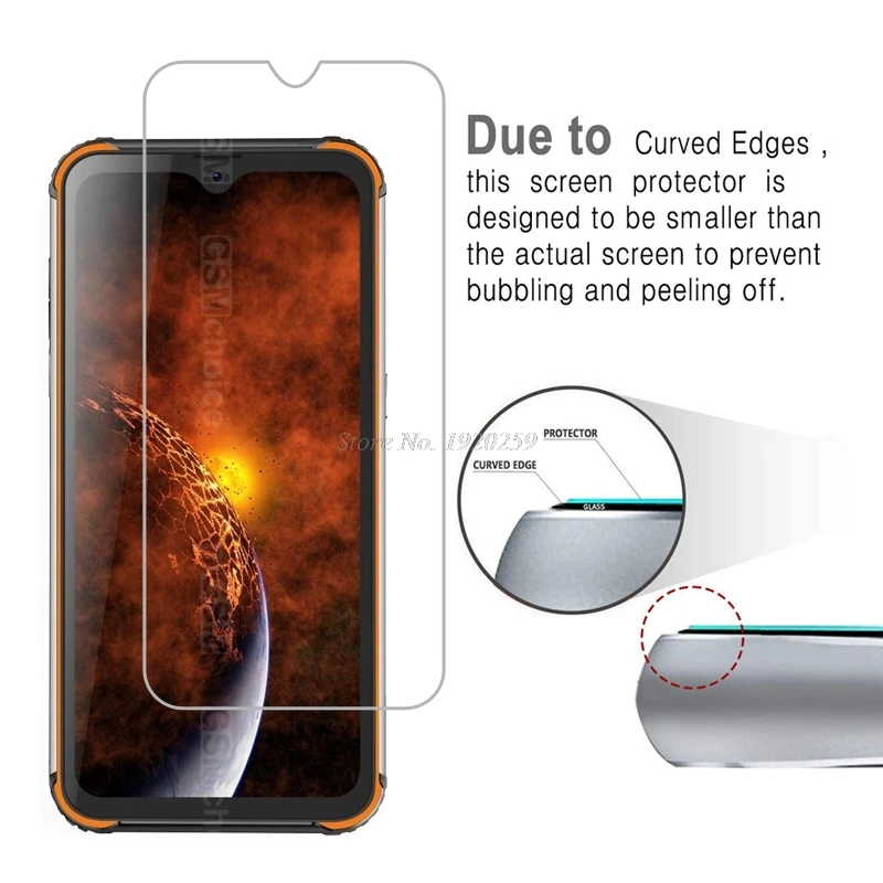 Закаленное стекло для Blackview BV9800 Pro Защитная пленка BV9900 BV6100 A80 экрана|glass for huawei y6|glass
