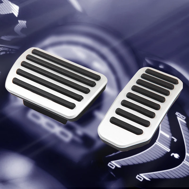 Автомобильные педали газа и тормоза из алюминиевого сплава без винтов для Toyota RAV4