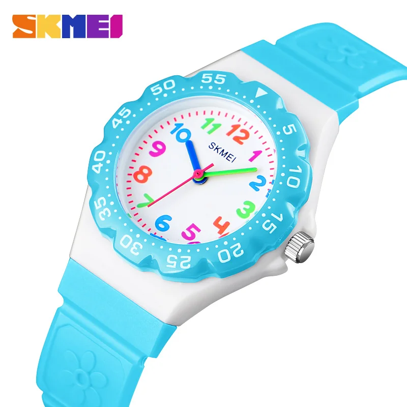 Кварцевые Детские Водонепроницаемые Часы для мальчиков многоцветные красные