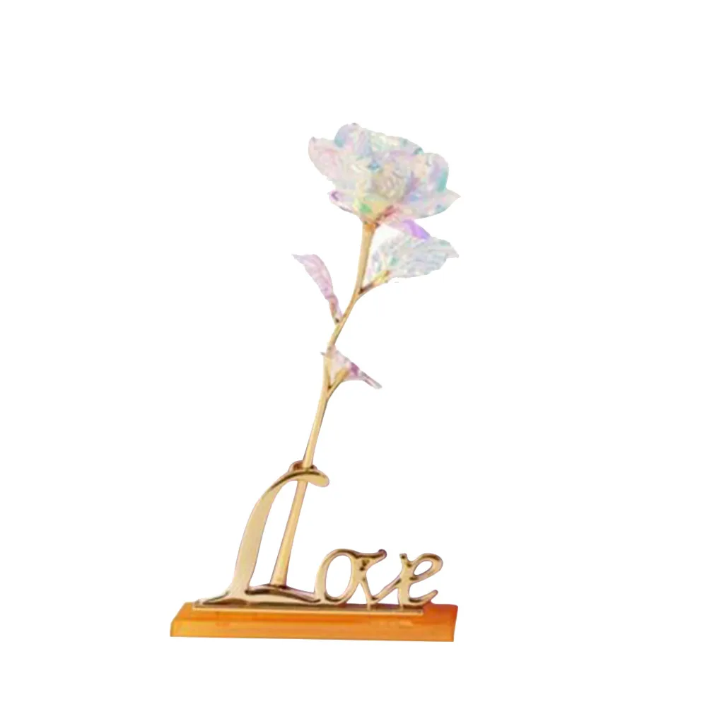 Галактическая роза с любовной основой вечный кристалл подарок на день матери